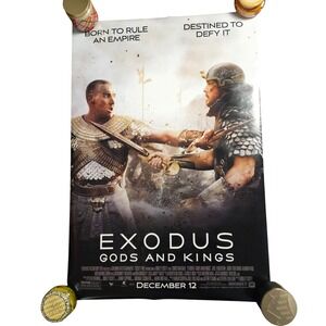 Exodus: Gods and Kings 2014 Promo Movie‎ Poster 27x40 Christian Bale J. Edgerton